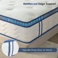 thumbnail image 4 of Queen Size Mattress,12 Inch Hybrid Mattress, Individually Pocketed Innerspring, Medium Firm, 4 of 7
