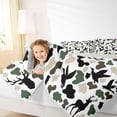 thumbnail image 4 of Feelyou Duck Deer Wildlife Twin Comforter Sets, Rustic Farmhouse Camo Bedding Set, 2-Piece, 4 of 8