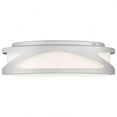 thumbnail image 4 of Lucia 1 - Light Satin Nickel/Silver LED Acrylic & Steel Flush Mount Light, 4 of 5
