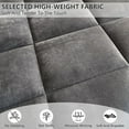 thumbnail image 4 of WOOW DEPOT Sherpa Fleece Queen Comforter Reversible, 1 PCS, Heavy 7.5lbs Quilted Bedding Warm Cozy Machine Washable, Gray, 4 of 9