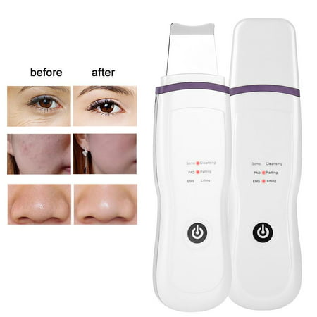 Lv. life Ultrasonic Pores Cleaning Machine, Deep Cleansing Skin Scrubber Face Skin Cleaner Blackhead Removal Tool