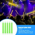 thumbnail image 4 of HBASD Industrial Grade Glow Sticks 6 inches Ultra Bright Emergency Light Sticks for Camping Concert Party Accessories, Survival Kit More Lasts Over 12 Hours (5pcs Green), 4 of 7