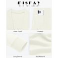 thumbnail image 5 of MISFAY Women's Cardigans Long Sleeve with Pockets - Open Front Lightweight Cardigan, 5 of 5