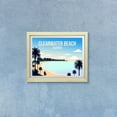 thumbnail image 3 of Designs ByLITA Clearwater Beach Florida, 8 x 10 Wooden Wall Print (Framed) | Multiple Frame Options | Stylish Retro Famous US Beach Art, 3 of 5