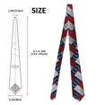 thumbnail image 3 of North-Nc-Carolina Flag Ties for Men Colorful Skinny TieNeckties for Wedding Party, 3 of 7