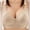 Beige, variant on Jacenvly Sports Bras for Women High Support Solid Soft Comfortable Cotton Bras Women Underwear No Underwire Plus Size Together Everyday Bras Beige
