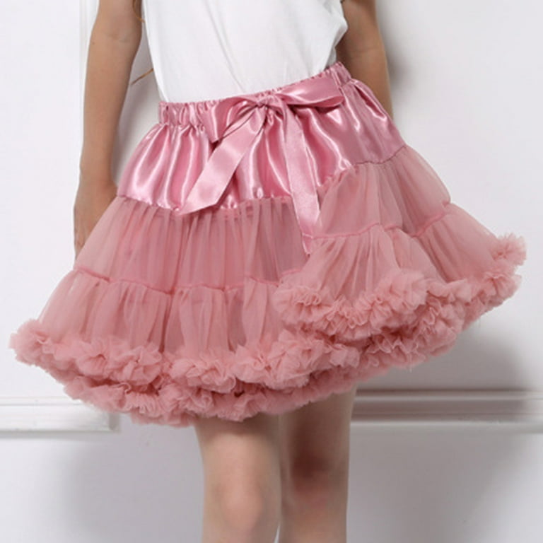 Women's Teen Tutu Skirts for Women Adult Classic Elastic Layered