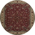 thumbnail image 1 of Ahgly Company Indoor Round Traditional Brown Persian Area Rugs, 3' Round, 1 of 6