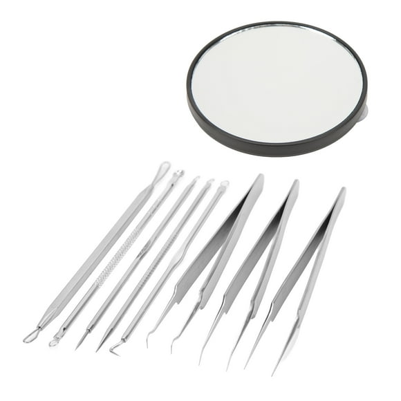 Pimple Popper Tool Kit, Pimple Clip Kit Remove Blackhead with Storage Box for Makeup