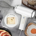 thumbnail image 4 of MINI Household Cordless Electric Hand Mixer,USB Rechargable Handheld Egg Beater with 2 Detachable Stir Whisks 4 Speed Modes,Baking At Home For Kitchen,Lightweight Portable Birthday Gifts for Women, 4 of 6