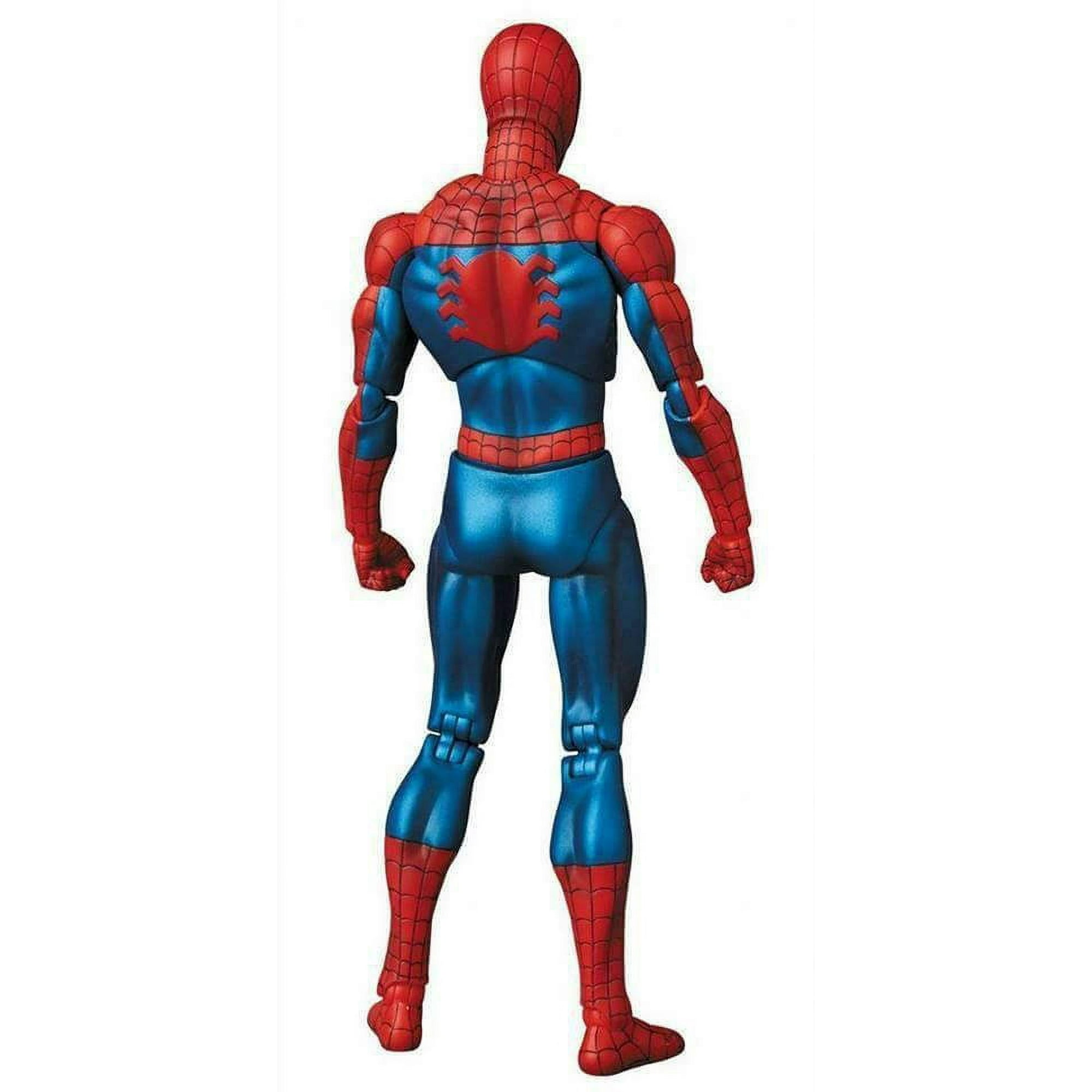 Marvel Spider Man Mafex 075 the Amazing SpiderMan Comic Ver Joints Movable Figure Model Toys 16cm Walmart