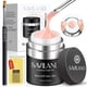 thumbnail image 1 of Kit de gel para uñas Builder SAVILAND Nudes Pink, 30 ml, con 100 formas, 1 of 6