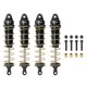 thumbnail image 1 of 4Pcs RC Shock Absorber for SCX10 Replacement Front Rear RC Shock Absorber Spring Damper for 1/10 RC Crawler Car Black, 1 of 1