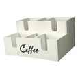thumbnail image 2 of DOLITY Coffee Station Organizer Condiment Organizer for Restaurant Countertop Party White, 2 of 8