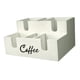 thumbnail image 2 of Organizador de barra de café con compartimentos, de madera, para guardar bolsitas de té y cápsulas. Blanco, 2 of 8