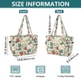 thumbnail image 4 of FORMRS Tote Bag for Women Quilted Large Capacity Travel Work Carry On Shoulder Handbag, Small Strawberry Pattern, 4 of 7