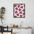 thumbnail image 3 of Stupell Industries Art Deco Glimmer Strawberry Pattern Black Floating Frame Canvas Art, 17 x 21, by LISH Creative, 3 of 8