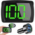 thumbnail image 4 of Pantalla Frontal HUD para Coche  Velocímetro Satelital GPS Beidou HD (paquete Usb KM/H), 4 of 5