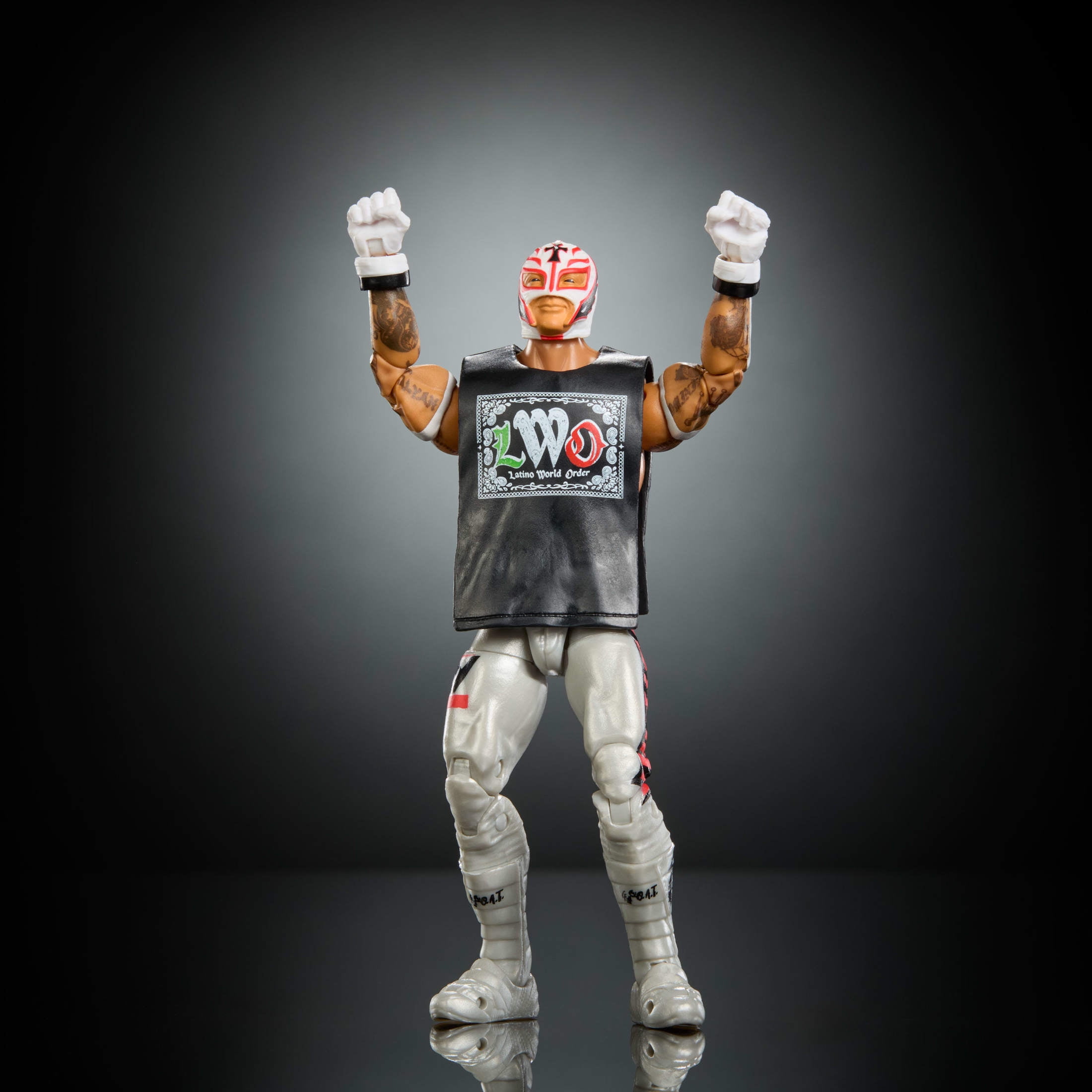 WWE Elite Rey Mysterio Action Figure, Series #125 Set, 6-inch Collectible with Articulation & Accessories