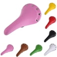 thumbnail image 7 of Rivet PU Leather Fixed Gear MTB Fixie Bike Track Bicycle Cycling Saddle, 7 of 7