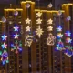 thumbnail image 4 of Luces LED con ventosa para Navidad, Papá Noel, copo de nieve, alce, decoración de ventanas, decoración navideña para el hogar, luces de Año Nuevo, Navidad, 4 of 5