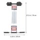 thumbnail image 2 of Pedal de resorte para abdominales, ejercitador de fortalecimiento muscular, mango ergonómico, cuerda de tracción, equipo de entrenamiento de piernas (negro), 2 of 5