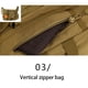 thumbnail image 4 of Greeniant Bolso con correa de hombro ajustable para hombre, bolsos cruzados impermeables, bolsa organizadora de libros para teléfono móvil, Escalada camuflaje oscuro, 4 of 6