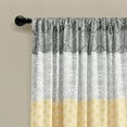 thumbnail image 2 of Lush Decor Bohemian Stripe Window Curtain Panels - Blue/Green - 84 x 52, 2 of 6