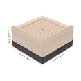 thumbnail image 2 of Nestingho 4Pcs Desk Leg Riser for Stability Enhancement Square Shape 3.35X3.35X1.97in, 2 of 8