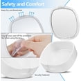 thumbnail image 3 of TIHYWR Retainer Case with Mirror and Ventilation, Blue Marble, 3 of 7