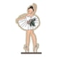 thumbnail image 2 of Kerst Houten Standbeeld Beeldje Ambachten Escultora Modelo Vakantie Nieuwjaar Princesa, 2 of 9