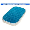 thumbnail image 6 of Cooling Gel Seat Cushion - Portable Ergonomic Memory Foam for Tailbone Relief & Comfort, 6 of 8