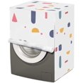 thumbnail image 3 of 1 Piece Washing Machine Guard (83*62*56cm) Waterproof Front Loading Washer Dryer (Geometric Pattern), 3 of 5
