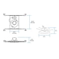 thumbnail image 2 of Nicor Lighting DLR565SYS082KWH 6 in. 915 Lumens Indoor LED Recessed Downlight - White, 2 of 2