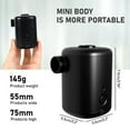 thumbnail image 4 of TFixol Portable Rechargeable Air Pump for Inflatables - Compact, Lightweight, and Versatile with 4 Nozzles for Indoor & Outdoor Use, 4 of 7