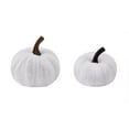 thumbnail image 7 of 12Pcs Artificial Fake Velvet Pumpkins Decoration For Thanksgiving Fall Home Decor, Flannel Material Lifelike Realistic Colorfast Lightweight Odorless, Ideal For, 7 of 7
