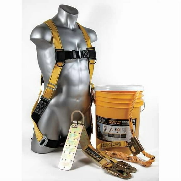 Guardian Fall Protection Kit,25 ft. Lifeline 00805