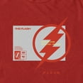 thumbnail image 2 of Men's The Flash Saving the Future and the Past Lighting Bolt Graphic Tee Red Medium, 2 of 5