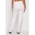 thumbnail image 4 of Women's Pintuck Detail High Waisted Pull On Dress Pants, 4 of 4