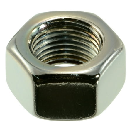 

5/8 -18 Black Chrome Plated Steel Grade 5 Fine Thread Hex Nuts (3 pcs.)