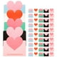 thumbnail image 1 of GOOHOCHY 100 tarjetas de felicitación con forma de corazón, tarjetas de bendición, tarjetas de mensaje en blanco, 1 of 8