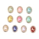 thumbnail image 5 of KAKOWELY 10Ud Adorno Ovalado De Aleación Con Rhinestone Para Joyería Y Eventos, 5 of 7