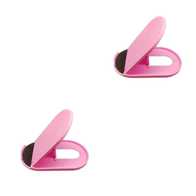 ZLight Desktop Phone Stand Universal Mobile Stand For Cell phone Tablet plastic triangle Phone Holder Desk Smartphone Support Bracket Pink 2Set