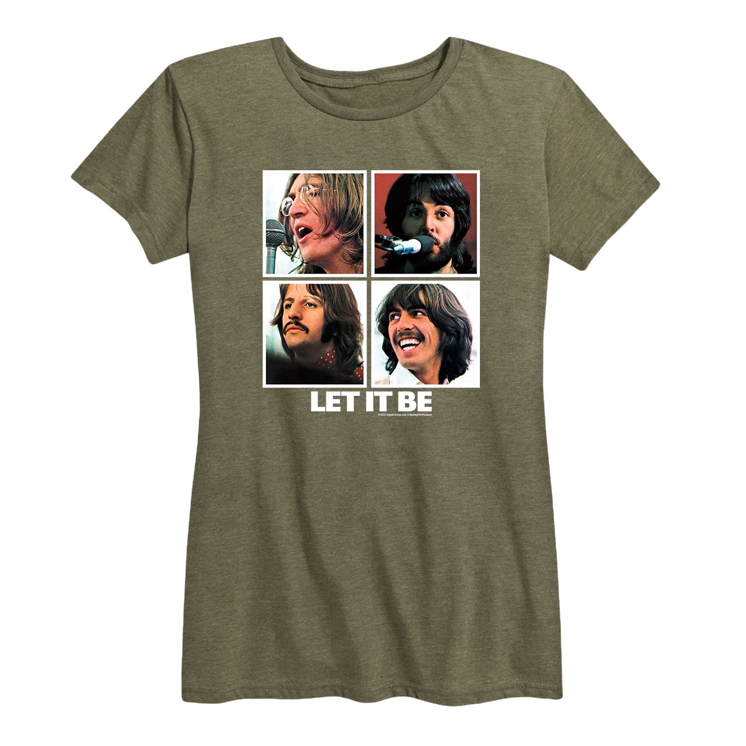 Let it be shirt womens Clearance