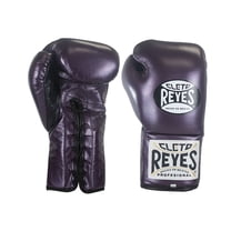Cleto Reyes Professional Boxing Gloves for Men and Women (10oz, Metallic purple)