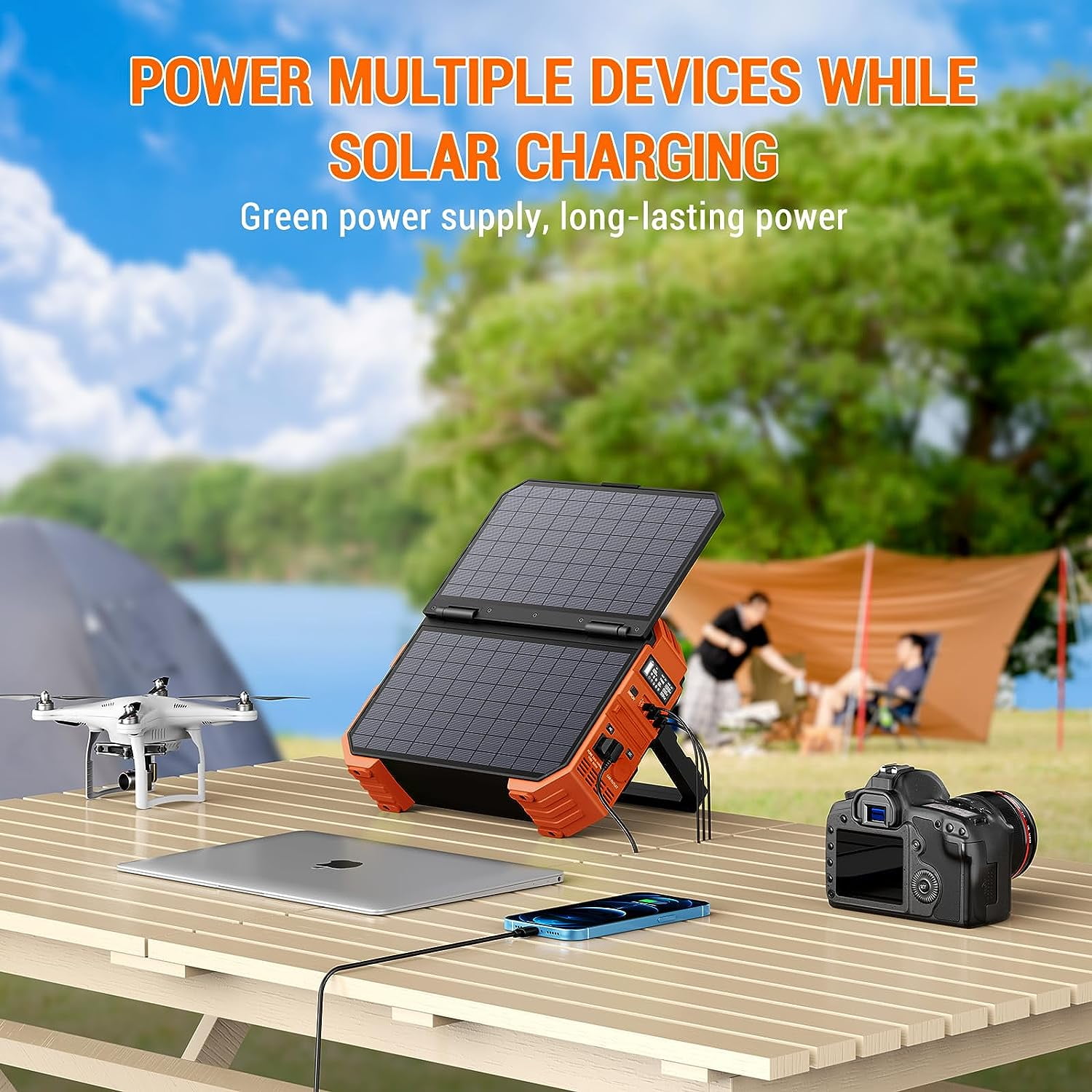 BROWEY Portable Solar Generator, 614.4Wh Power Station, 600W AC Outlet,  Backup Battery for Camping, Emergency - Walmart.com