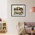 thumbnail image 3 of Historic Framed Print, Memorabilia, 14th Regt. N.Y.S.M..lith. by Chas. Hart, N.Y. - 2, 17-7/8" x 21-7/8", 3 of 9