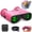 Pink, variant on BNISE Kids Binoculars, 8x21 Compact Optics High Resolution BAK4 Prism FMC Lens, Shockproof Outdoor Bird Watching Binoculars for Kids Ages 6-12, Green