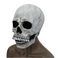 thumbnail image 1 of Disfraz de cosplay con forma de calavera de terror para Halloween, casco de látex, 1 of 2