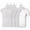 White, variant on 4 Pack Mannequin Torso Manikin Dress Form Male 30" Realistic Clothing Half Body Display Plastic Adult Table Shirt Mannequin Model Stand with Metal Hook for Hanging,White